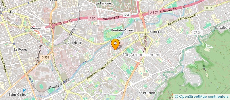 localisation de l'entreprise MADAME PAULINE MAMETZ à MARSEILLE