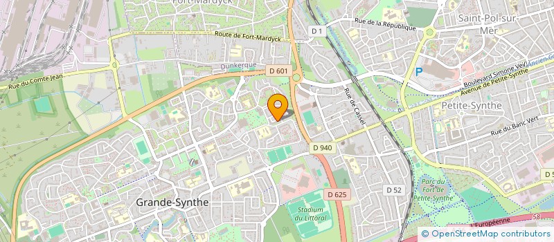 localisation de l'entreprise MADAME PAULINE MANCEAU  GRANDE-SYNTHE