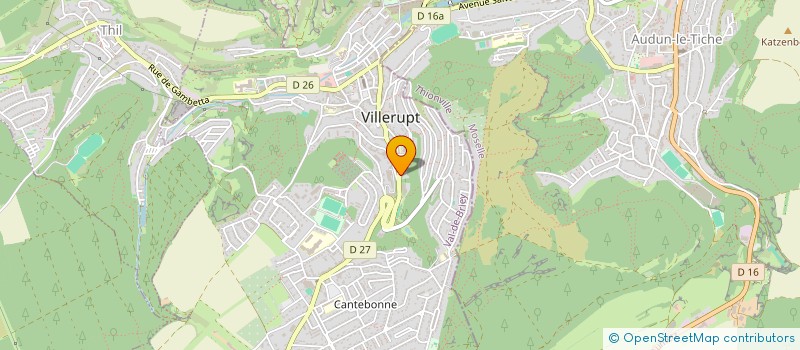 localisation de l'entreprise MADAME PAULINE MANCINI  VILLERUPT