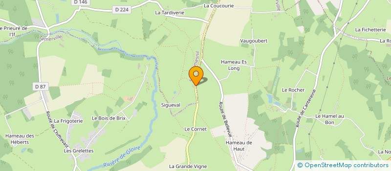 localisation de l'entreprise MADAME PAULINE MARAIS  SAINT-JOSEPH