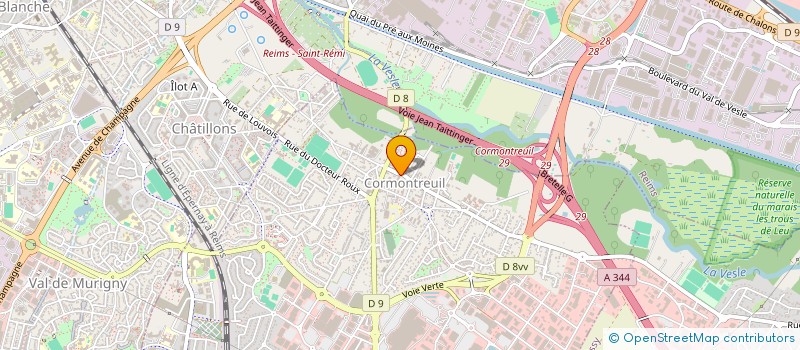 localisation de l'entreprise MADAME PAULINE MARCHAND  TAISSY