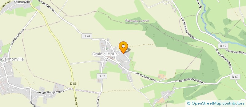 localisation de l'entreprise MADAME PAULINE MARCHAND  GRAINVILLE-SUR-RY