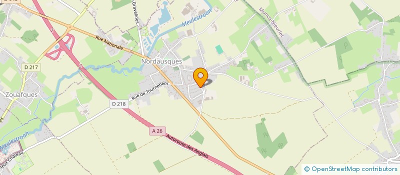 localisation de l'entreprise MADAME PAULINE MARIE  NORDAUSQUES