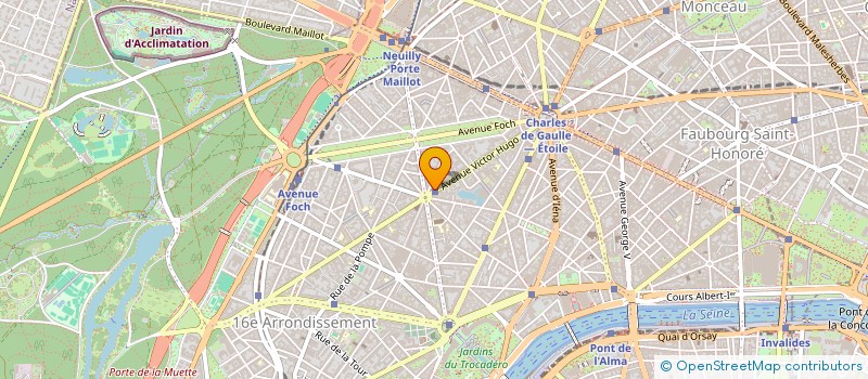 localisation de l'entreprise MADAME PAULINE MARIE HERVE  PARIS