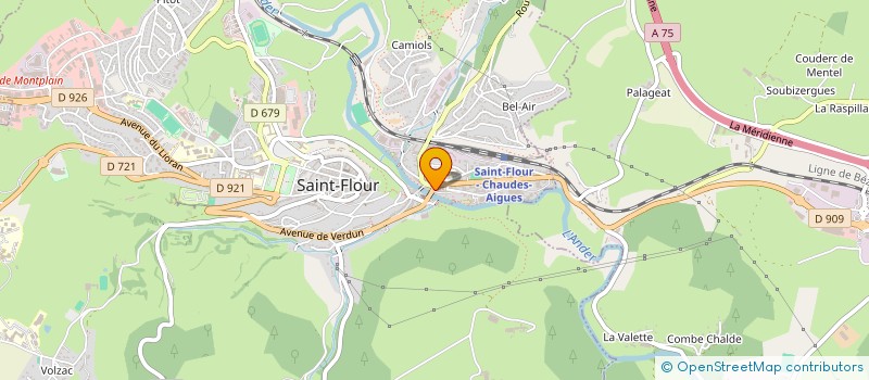 localisation de l'entreprise MADAME PAULINE MARSAL à SAINT FLOUR