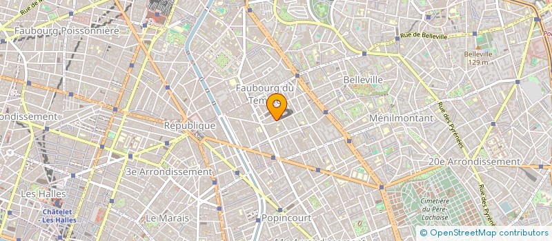 localisation de l'entreprise MADAME PAULINE MARTIN  PARIS