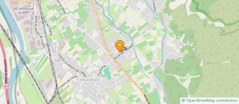 localisation de l'entreprise MADAME PAULINE MASQUELIEZ  CHEVAL-BLANC