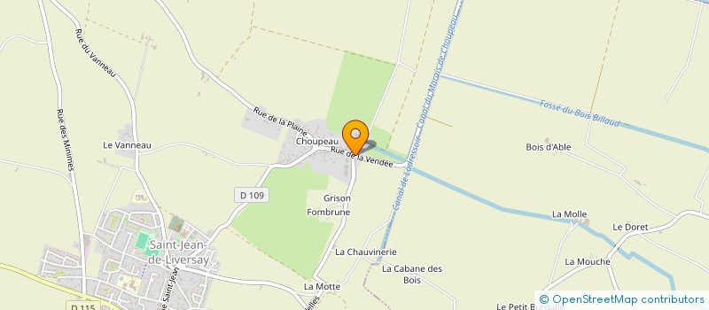 localisation de l'entreprise MADAME PAULINE MASSE  SAINT-JEAN-DE-LIVERSAY