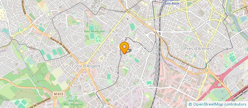 localisation de l'entreprise MADAME PAULINE MASSIOT à MONTPELLIER
