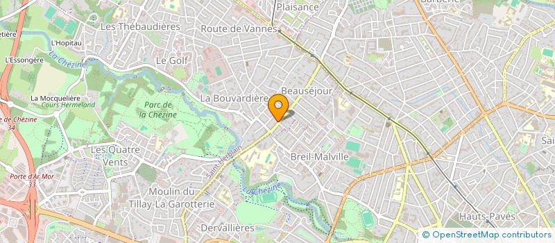 localisation de l'entreprise MADAME PAULINE MAUGENDRE  SAINT-HERBLAIN