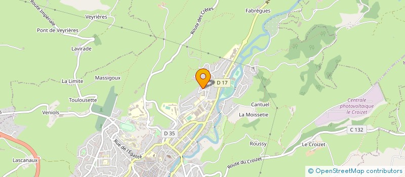 localisation de l'entreprise MADAME PAULINE MAURS à AURILLAC