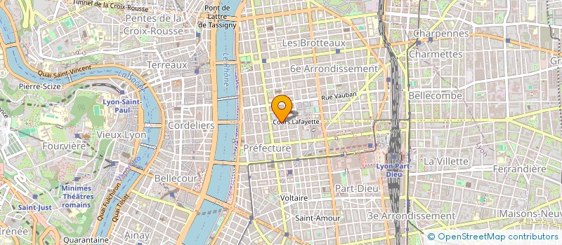 localisation de l'entreprise MADAME PAULINE MAYET  LYON