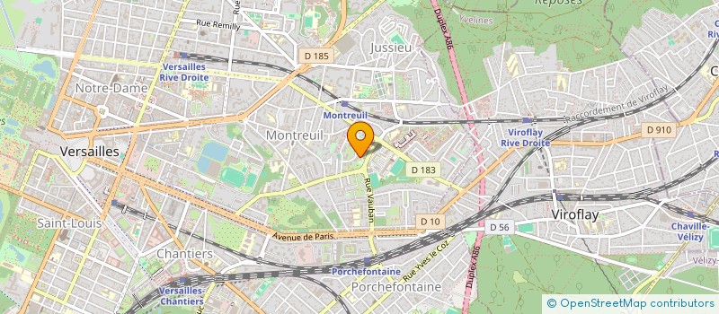 localisation de l'entreprise MADAME PAULINE MAYEUR à VERSAILLES