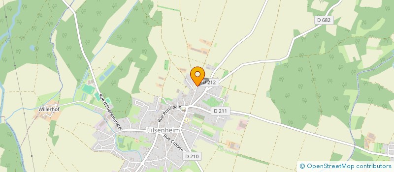 localisation de l'entreprise MADAME PAULINE MAZET  EBERSHEIM