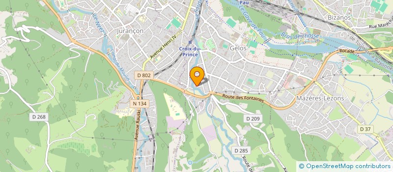 localisation de l'entreprise MADAME PAULINE MCARTHUR  GELOS