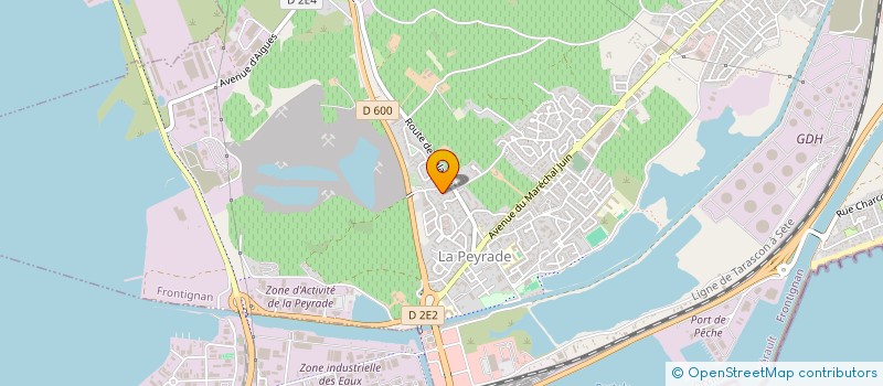 localisation de l'entreprise MADAME PAULINE MEBARKI à FRONTIGNAN