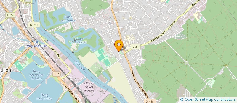 localisation de l'entreprise MADAME PAULINE MELS à DRAVEIL