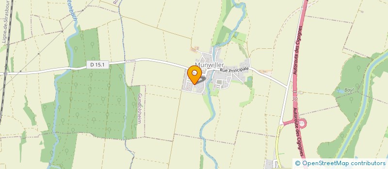 localisation de l'entreprise MADAME PAULINE MENAUT  MUNWILLER