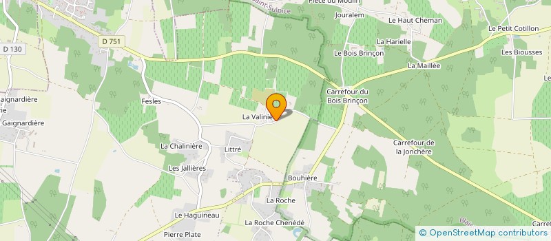 localisation de l'entreprise MADAME PAULINE MENOU à BRISSAC LOIRE AUBANCE