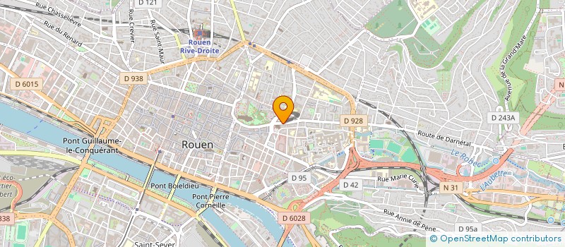 localisation de l'entreprise MADAME PAULINE MENU  ROUEN