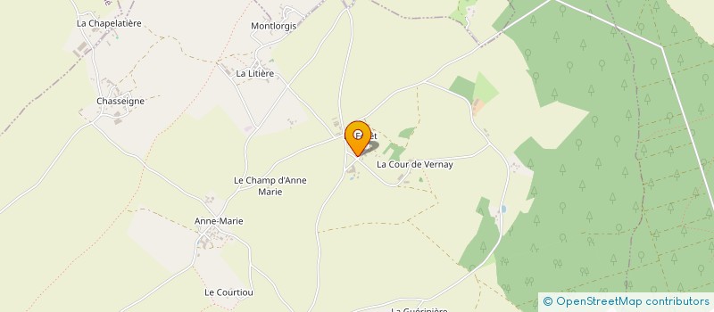 localisation de l'entreprise MADAME PAULINE MESLIER  CELLE-L'EVESCAULT