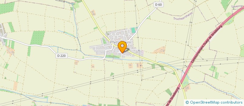 localisation de l'entreprise MADAME PAULINE METZGER  TRUCHTERSHEIM