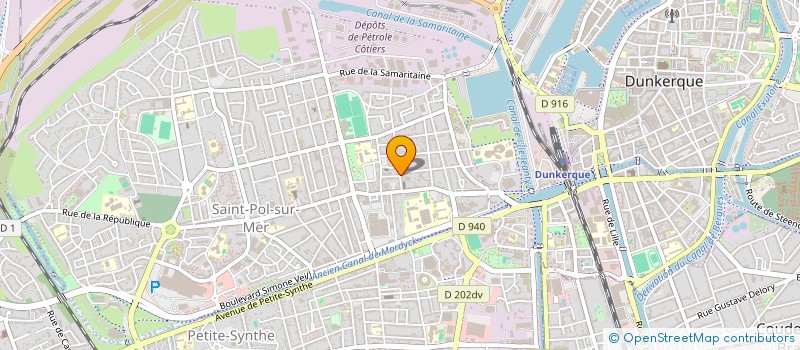 localisation de l'entreprise MADAME PAULINE MEYNS à DUNKERQUE
