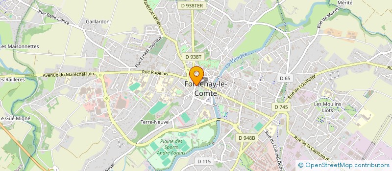 localisation de l'entreprise MADAME PAULINE MILLET à FONTENAY-LE-COMTE