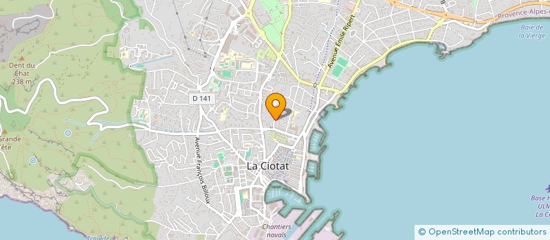 localisation de l'entreprise MADAME PAULINE MODICA  AUBAGNE