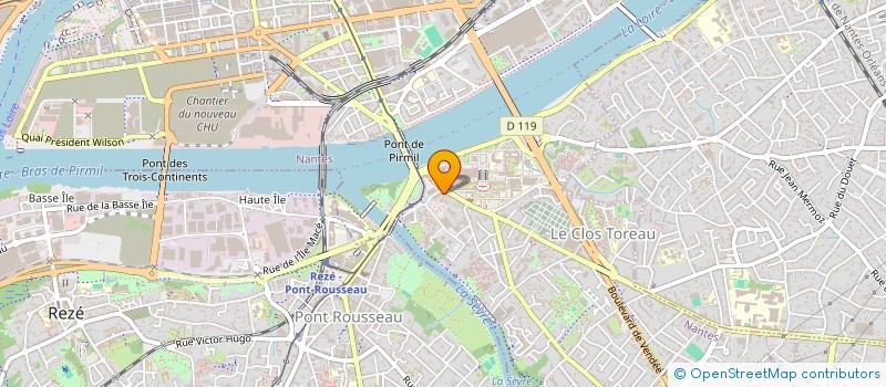 localisation de l'entreprise MADAME PAULINE MOINE à NANTES