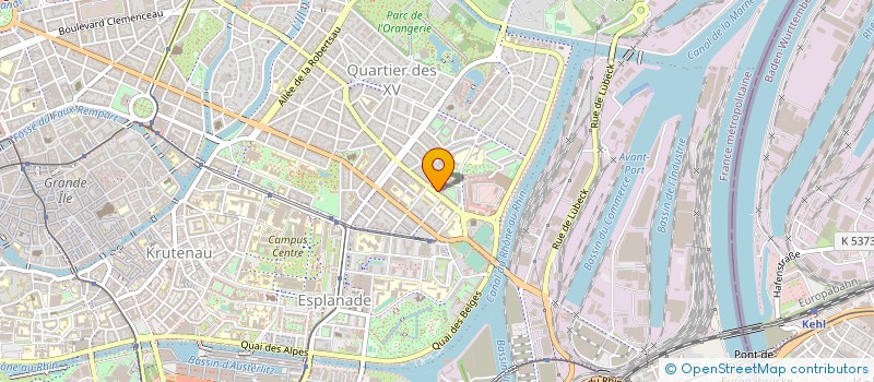 localisation de l'entreprise MADAME PAULINE MOISSON à STRASBOURG