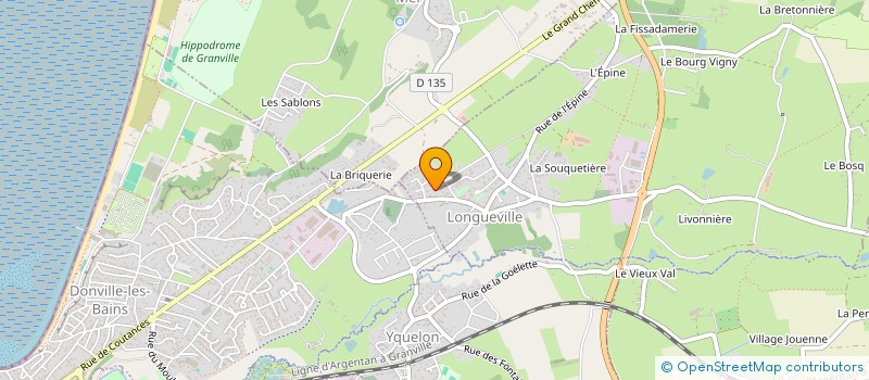 localisation de l'entreprise MADAME PAULINE MOISSON  LONGUEVILLE