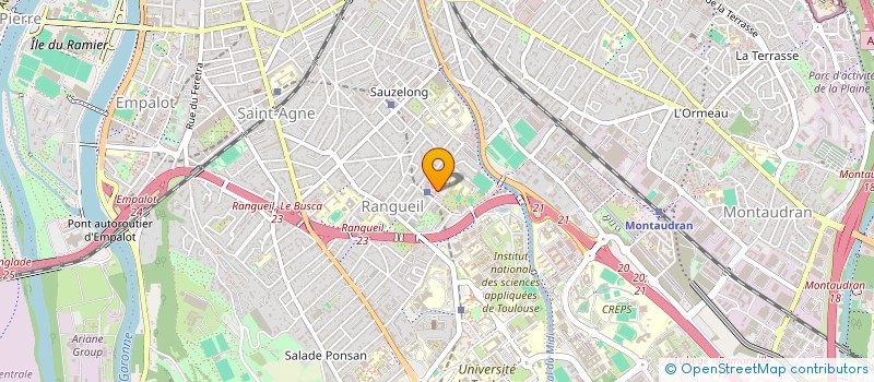 localisation de l'entreprise MADAME PAULINE MOLINIER à TOULOUSE