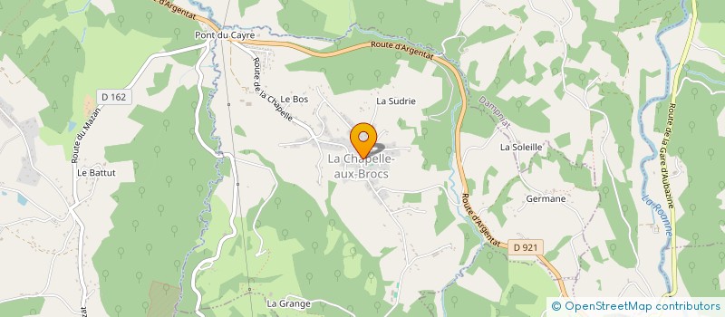 localisation de l'entreprise MADAME PAULINE MONS  LARCHE