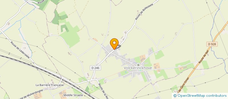 localisation de l'entreprise MADAME PAULINE MONSTERLEET à VOLCKERINCKHOVE