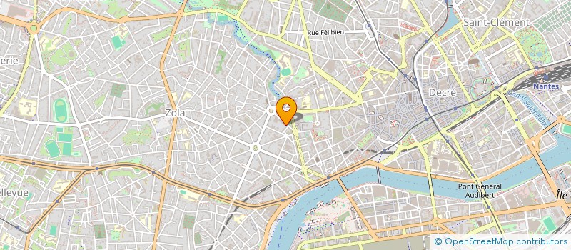 localisation de l'entreprise MADAME PAULINE MONTFORT à NANTES