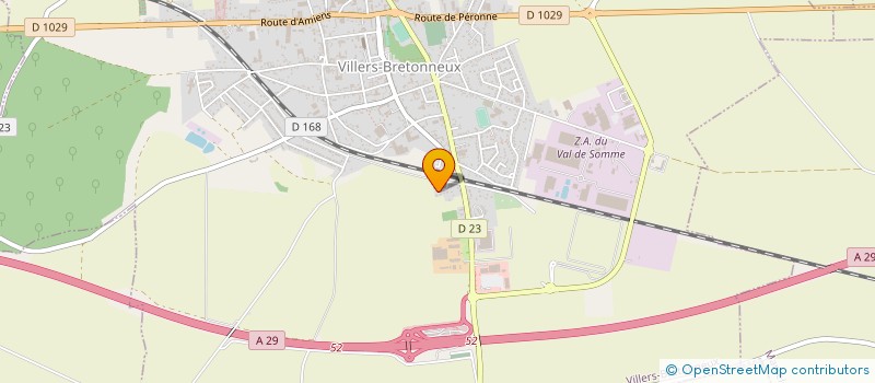 localisation de l'entreprise MADAME PAULINE MORBE à VILLERS-BRETONNEUX