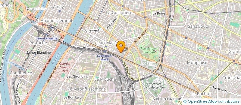 localisation de l'entreprise MADAME PAULINE MORELLET  LYON