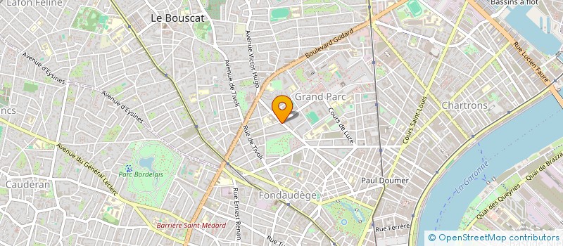 localisation de l'entreprise MADAME PAULINE MORO  BORDEAUX