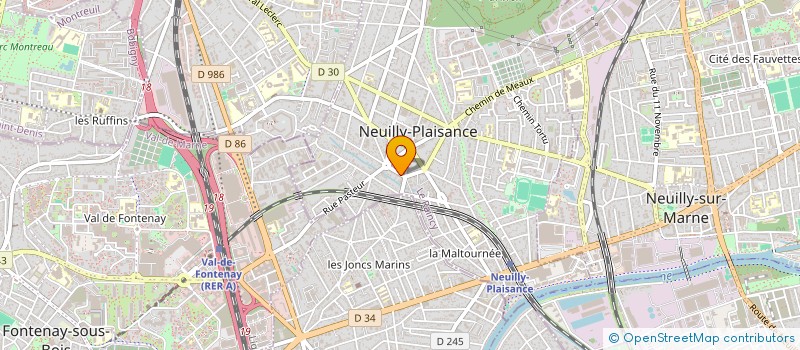 localisation de l'entreprise MADAME PAULINE MOSCONI à MONTREUIL