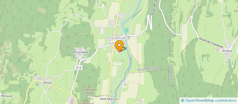 localisation de l'entreprise MADAME PAULINE MOTTET  NIVIGNE ET SURAN