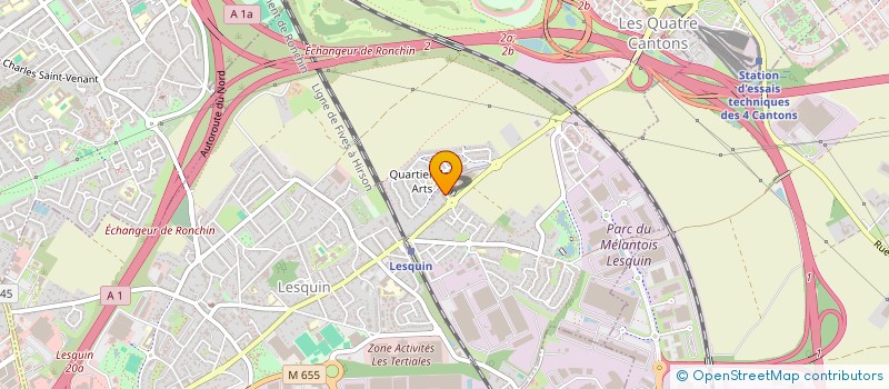 localisation de l'entreprise MADAME PAULINE MOTURY à LESQUIN