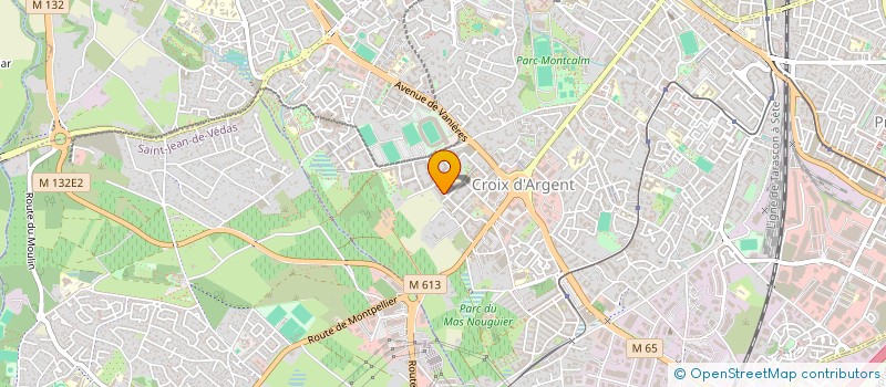 localisation de l'entreprise MADAME PAULINE MUSSET à MONTPELLIER