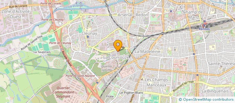 localisation de l'entreprise MADAME PAULINE NABIAS à RENNES