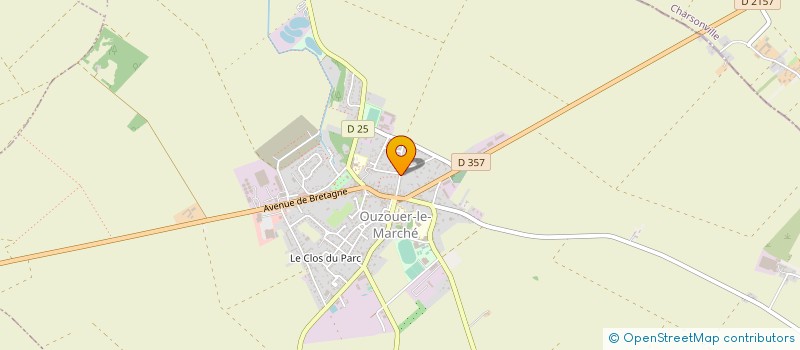 localisation de l'entreprise MADAME PAULINE NADAL  BEAUCE LA ROMAINE