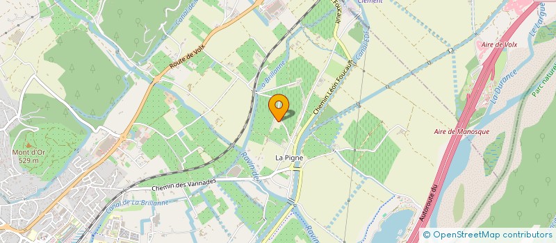 localisation de l'entreprise MADAME PAULINE NAVARRO à MANOSQUE