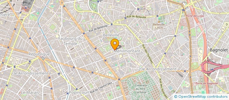 localisation de l'entreprise MADAME PAULINE NDJOKO KAMTCHUEM  PARIS