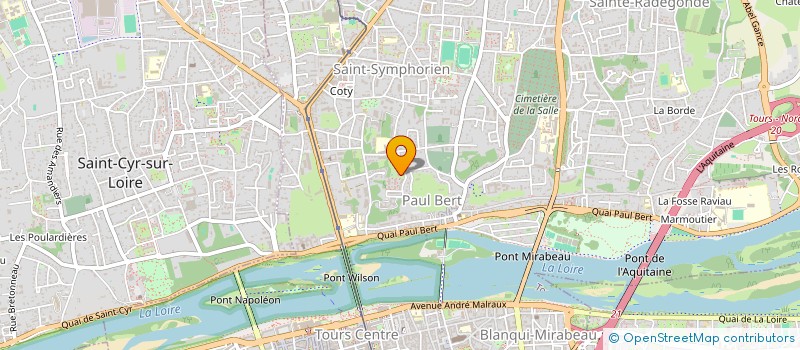 localisation de l'entreprise MADAME PAULINE NEILZ  TOURS