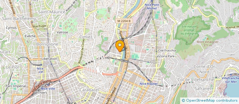 localisation de l'entreprise MADAME PAULINE NGO YOGO à NICE