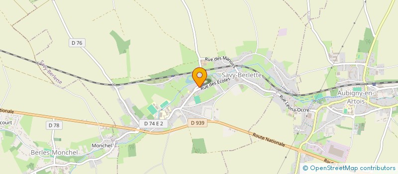 localisation de l'entreprise MADAME PAULINE NICOLAS  SAVY-BERLETTE